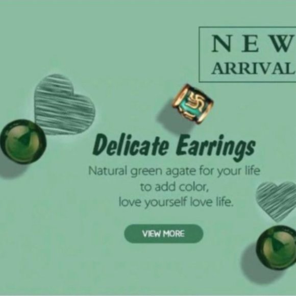 NEW 14K Gold Lotus Flower Earrings - Picture 16 of 16